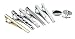 Mens Fashion Neckie Tie Clips Bar Set & 2pc Cufflinks, By Zakka Republic ...