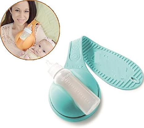 Buy Baby Feeding Hands Free Baby Bottle Holder 360 Rotation For