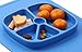 Non Slip Silicone Kids Placemats with Plate for Toddlers Babies Children Blue
