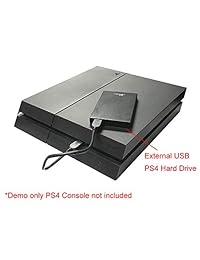 Avolusion HD250U3 - Disco duro externo portátil de 1 TB USB 3.0 para juegos PS4 (preformateado)