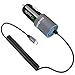 Meagoes USB C Car Charger, Compatible Moto Z3 Play/Z3, Z2 Force/Z2 Play/Z2, Moto X4, G7 Plus/G7 Power/G7 Play/G7/G6 Plus Motorola Phone, Dual Quick Charge 3.0, Built-in Coiled Type C Charging Cable