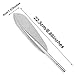 Frienda 16 Pieces Feather Gel Ink Rollerball Pens Feather Ballpoint Black Ink Pens, 0.38 mm Point