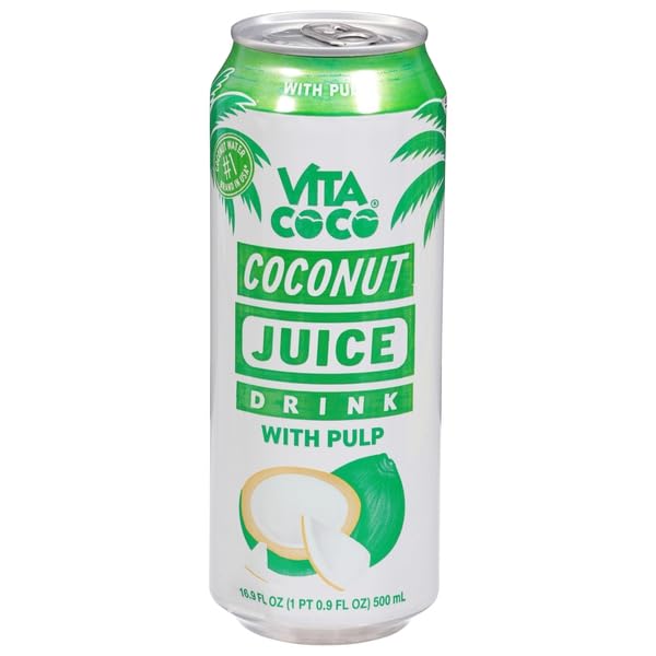 VITA COCO, COCONUT JUICE DRINK WITH PULP, 16.9...