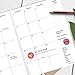 TF Publishing 19-4221A July 2018 - June 2019 Dots Monthly Planner, 7.5 x 10.25