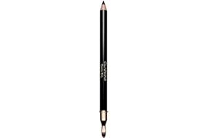 Clarins Long Lasting Eye Pencil With Brush - # 01 Carbon Black (with Sharpener), 0.037 Oz