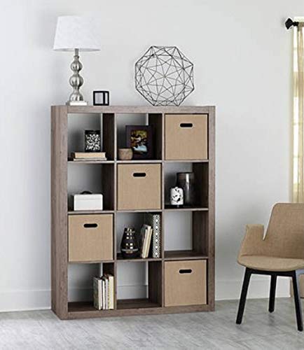 image for Better Homes and Gardens.. Bookshelf Square Storage Cabinet 4-Cube Org