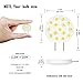 Kakanuo G8 LED Bulb Dimmable G8 2.5 Watt Warm White 3000K Puck Under Cabinet Lights Disc Type Under Counter Kitchen Lighting AC110-130V(Pack of 6)