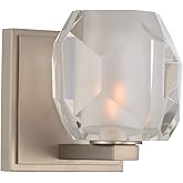 Kalco 302831SN Regent Vanity, 1-Light LED 3 Watts, Satin Nickel