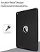 iPad Air Case, vogue Shop [Shockproof] Rugged Hybrid Protection Bumper Cover for Apple iPad Air 1 (iPad 5) 2013 Model for Kids-Black