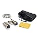 Uarter Opera Glasses Theater Vintage Binoculars with Chain Necklace Champagne-Silver