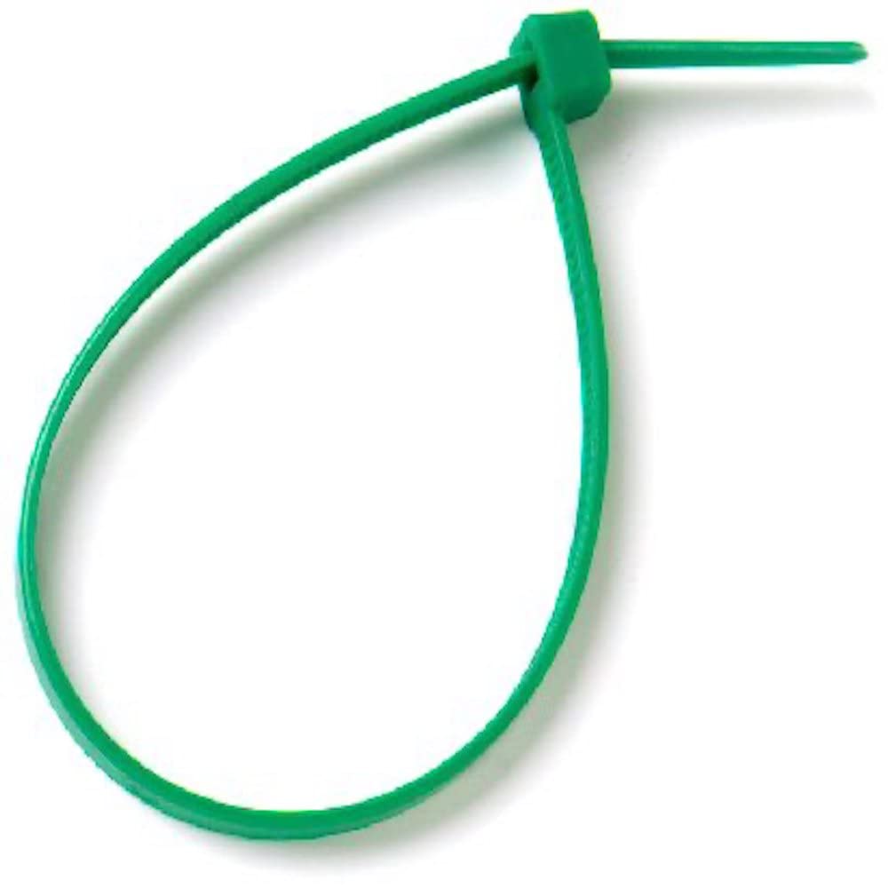 Merriway BH00254 Cable Tie Green 4.8mm x 300mm -100 Pcs