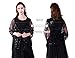 MissShorthair Women's 1920s Scarf Mesh Sequin Wedding Cape Evening Shawl Wrap