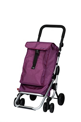 Carro de compra, color ciruela