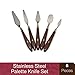 Studio 71 5-Piece Painting Knife Set - Versatile Stainless Steel and Wood Palette Paint Knife Set for Mixing Paints, Thick Paint Applications and More primary