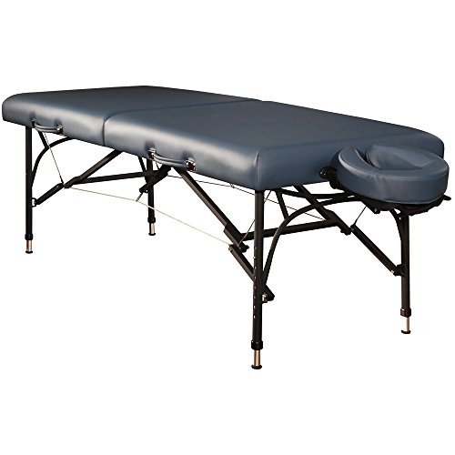 Mt Massage 28" Violet Light Weight Aluminum Portable Massage Table Package(Beige)