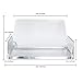 Beauticom Clear Business Card Holder - Horizontal Desktop Business Card Display Holder Organizer Stand - (Standard Style, 6 Pieces)