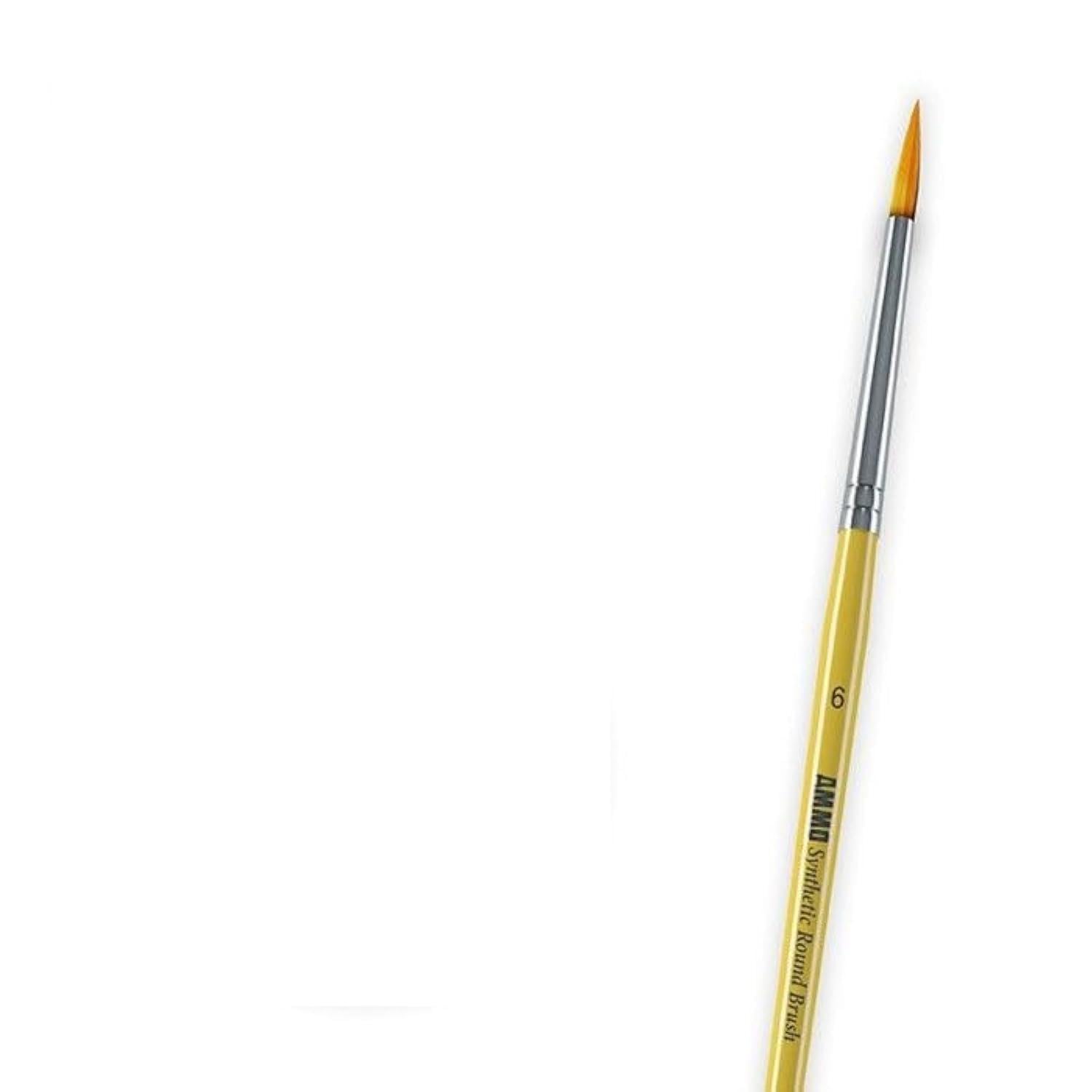 Ammo 6 Syntetic Round Brush