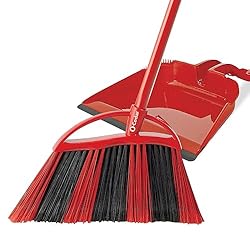 O-Cedar One Sweep Broom with Step-On Dustpan