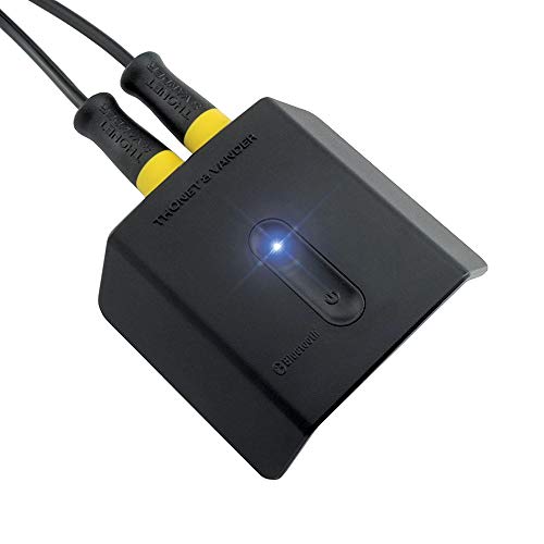 Thonet and Vander Flug Bluetooth Audio Adapter BT Receiver for Streaming Wireless to Active Speakers, Receivers Using RCA & 3.5mm Stereo Jack (Portable and Lightweight)
