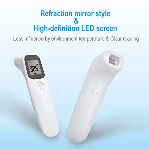 SCIAN Forehead Thermometer - Digital Medical Thermometer Instant Accurate Reading, Infrared Thermometer for Fever - Baby Kids, Children, Adults, Infants, Toddlers - Thumbnail 2