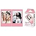Fujifilm Instax Mini 8 and Mini 9 Pink Lemonade Film 2 Pack (20 Exposures) + Quality Photo Microfiber Cloth ...
