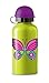Crocodile Creek Girls Eco Butterfly Stainless Steel Drinking Water Bottle, Green, 7