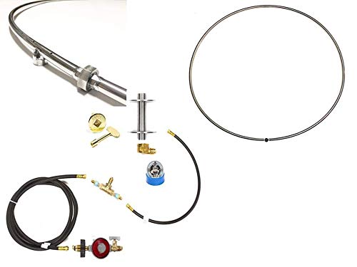 Easyfirepits Deluxe Propane Fire Pit Kit And Lifetime Warranted