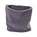 Lupa Kids Handmade Double-Layer Fleece Neck Warmer - Kids Neck Warmer for Boys & Girls - Fleece Neck Gaiter for Winter (Grey, Small (2-6))