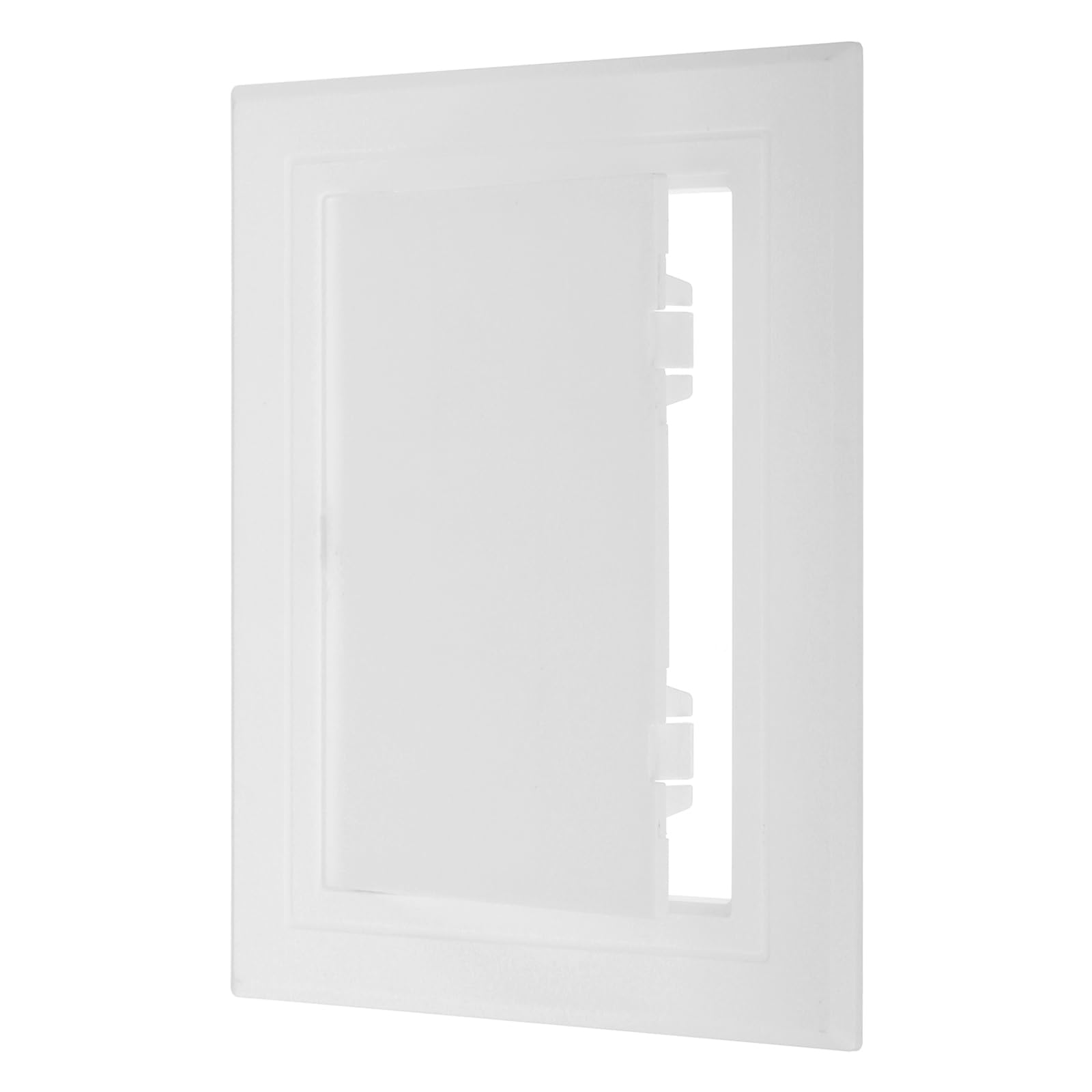 PATIKIL 12x10 inch(300x245mm) Removable Hinged Access Panel, ABS Plumbing Access Doors Easy Wall Hole Cover for Drywall Plumbing Electrical Cables Wiring, White