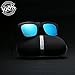 LUOMON S602 54mm Retro Square Polarized Oversized Wayfarer Sunglasses