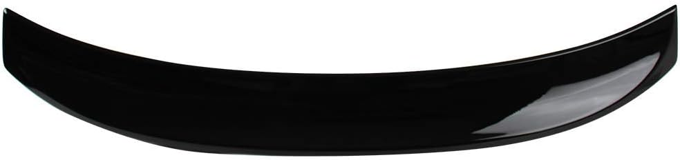 Pre-Painted Trunk Spoiler Compatible with 2006-2013 Lexus IS250 IS350 is-F 4Door Sedan, Ikon Style #212 Obsidian Black ABS Rear Trunk Wing Deck Lid by IKON MOTORSPORTS