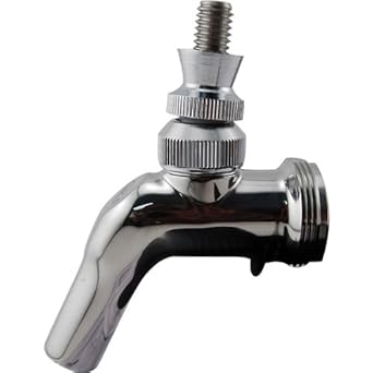 Perlick Perl Draft Beer Faucet Chrome Plated Brass Beer Keg