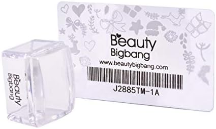 Beautybigbang スタンパー ネイル ネイルスタンパー 透明 スタンパーセット スタンパー スクレーパーセット 柔らかいシリコーンヘッド ネイルスタンプ スタンパーネイルセット マニキュアツール Indees In