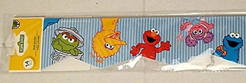 Sesame Street Teaching Tree Manuscript Bulletin Board Set Back to School Creative Strips School Office Resources Scholastic Teacher Teacher's Bulletin Trim Wall Border Decal Classroom Decoration