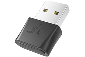 Avantree DG80 - Bluetooth 5.3 Adapter for PS5 & Gaming Consoles with Low Latency & aptX-Adaptive, Wireless Audio Transmitter for Headphones & Earbuds