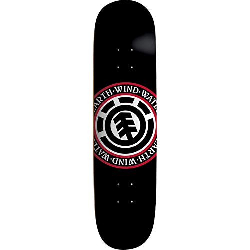 Element Elemental Seal Skateboard Deck -8.0 Black - Assemble