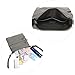 Scarleton Crossbody Bags for Women, Travel Bag Purses and Handbags Multi Pocket Shoulder Bag Faux Leather Small, H182024, Grey