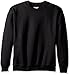 Gildan G180 Adult Sweatshirt - Black - Medium