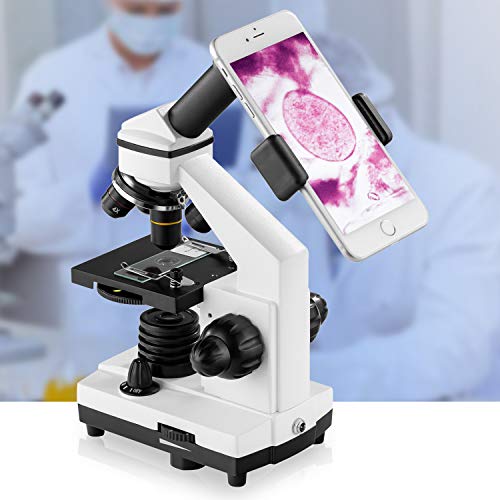 Microscope for Adults Kids, 100X2000X BEBANG Compound Microscope with