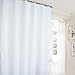 Ufaitheart Shower Stall Shower Curtain 36 x 72 Inch Long Shower Curtain Hotel Decorative Fabric Bath Curtain Solid, Pure White
