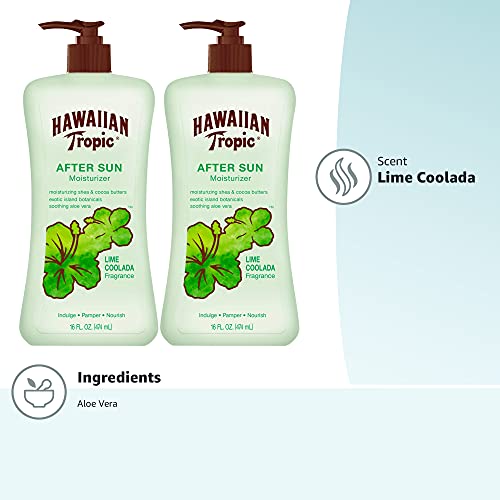 Hawaiian Tropic Lime Coolada Body Lotion and Daily Moisturizer After