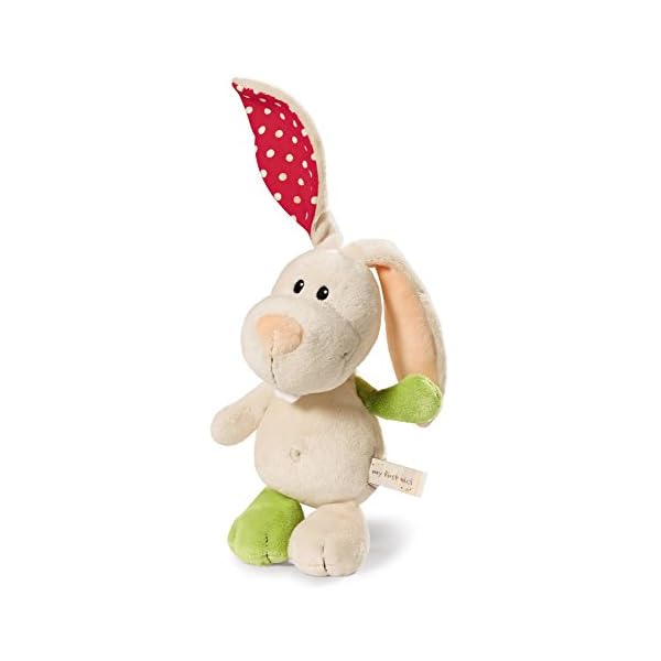 NICI 39685 Schmusetier Hase Tilli 25cm - Stofftier für Babys, Kleinkinder und alle Kuscheltierliebhaber - beige, 1 Stück (1er Pack)
