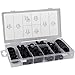 Katzco 180 Piece Rubber Grommet Kit Assortment - Heavy-Duty Pieces in Different Sizes with a Carrying Case