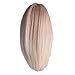 Oubeca Synthetic Claw Clip Ponytail Extensions Straight Short Pony Tail Hair Pieces For Women (27T613)