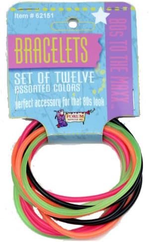 62151 Jelly Bracelets Set of 12