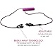 Sensory Chew Necklace for Kids, Girls (2 Pack) - Sensory Oral Motor Aids Teether Toys for Autism, ADHD, Baby Nursing or Special Needs- Reduces Chewing Biting Fidgeting for Kids Adult Chewers