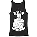 Teddy Swolesevelt Tank Top - Teddy Roosevelt Workout Shirt - Funny Gym Tank Top