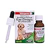 Vetzyme | Antibacterial Dog Ear Drops | Also Suitable for Cats & Small Pets | Fights Infection & Soothes Irritation (18…