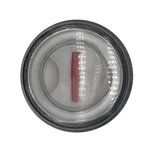 NGe 38mm(1-1/2") Thread Oil Sight Glass, Air Compressor Fittings Plastic Liquid Level Sight Glass 4Pcs