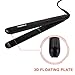 Ceramic LCD Flat Iron, AmoVee Tourmaline Ionic Professional Hair Straightener, 1 Inch, Dual Voltage